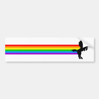 Corey Tiger 80er Vintag Style Unicorn Regenbogen Autoaufkleber
