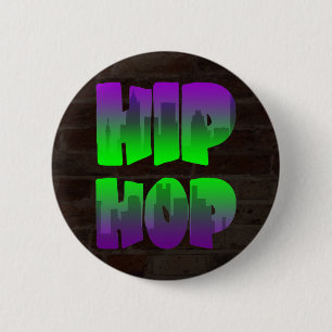 Corey Tiger 80er Vintage Hip Hop Button