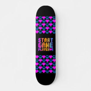 Corey Tiger 80er Vintage Start Game Spieler 1 Skateboard