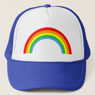 Corey Tiger-80er Vintager Regenbogen Truckerkappe