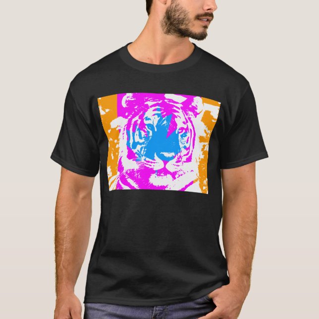 COREY TIGER 80's CANADA TIGER FACE T-Shirt (Vorderseite)