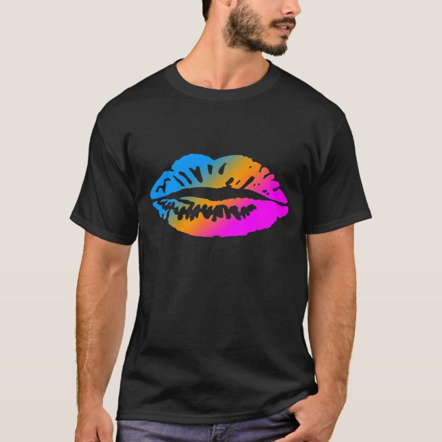 COREY TIGER 80's LIPS T-Shirt (Vorderseite)