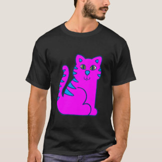 COREY TIGER 80's PINK NIEDLICH TIGER T-Shirt