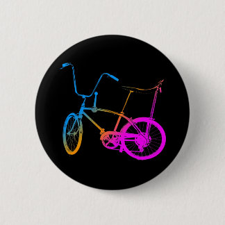 Corey Tiger 80's Retro Vintages Fahrrad Button