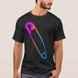 COREY TIGER 80's SICHERHEITSBUTTON T-Shirt