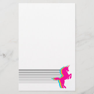 COREY TIGER RETRO VINTAG UNICORN DER 80er Jahre Briefpapier