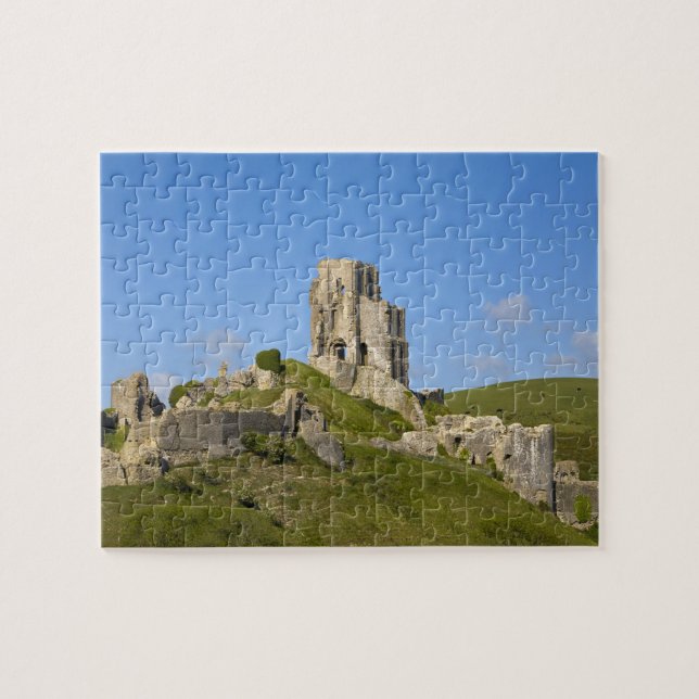 Corfe Castle, Corfe, Dorset, England Puzzle (Horizontal)