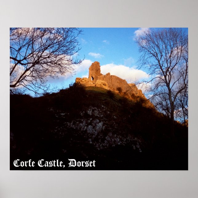 Corfe Castle Poster (Vorne)
