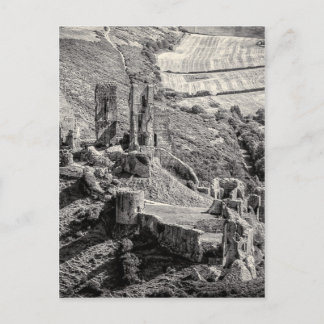Corfe Castle Postkarte