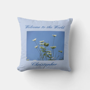 Corfu Cream Wildblumen Kinderzimmer Kissen