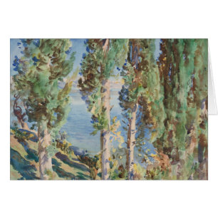 Corfu Cypresses von John Singer Sargent