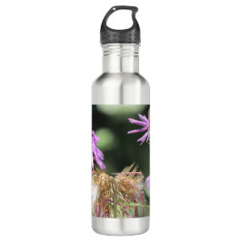 Corfu Lilac Wildblumen Edelstahlflasche