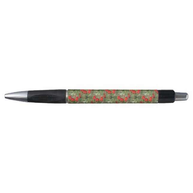 Corfu Red Poppies Pen Kugelschreiber (Vorderseite)