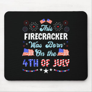 Corgi 4. Juli Geschenke für Hundebesitzer Männer F Mousepad