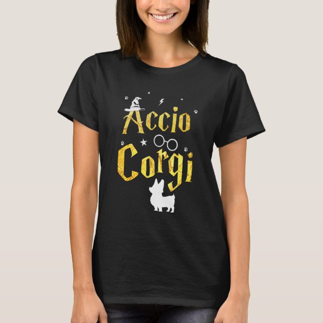 Corgi Accio Corgi T-Shirt (Vorderseite)