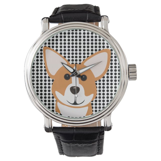 Corgi Armbanduhr (Vorderseite)