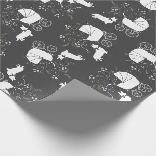 Corgi Baby Shower Dog Geschenkpapier