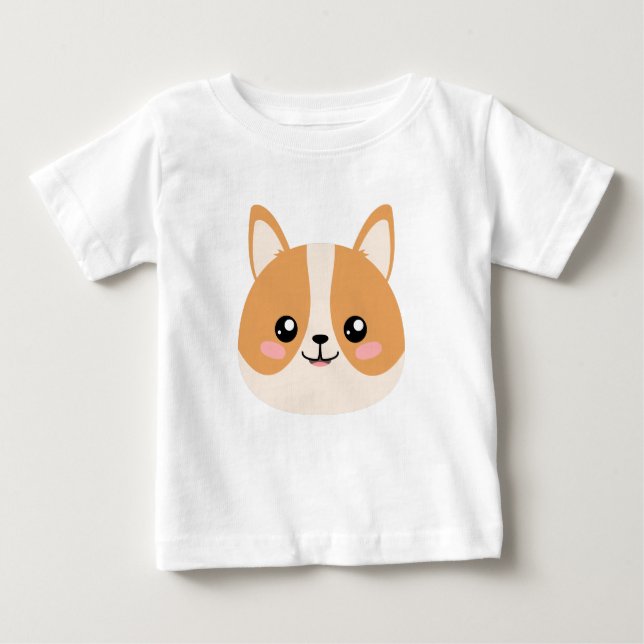 Corgi Baby T-shirt (Vorderseite)