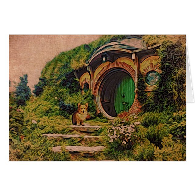 Corgi bei Hobbiton (Vorderseite (Horizontal))