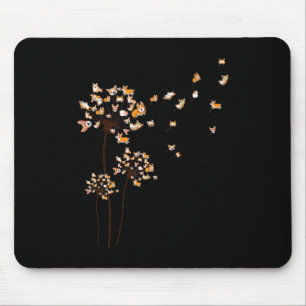 Corgi Blume Fly Dandelion Niedlich Dog Lover Mousepad
