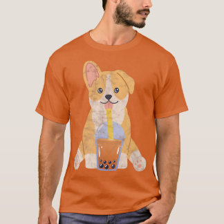 Corgi Boba Bubble Teezeremonie Tee Kawaii Anime Do