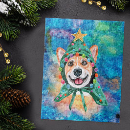 Corgi Breed Dog Weihnachten Puzzle