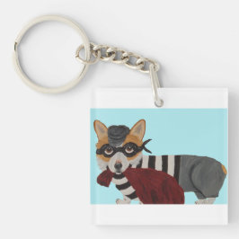 Corgi Burglar Schlüsselanhänger