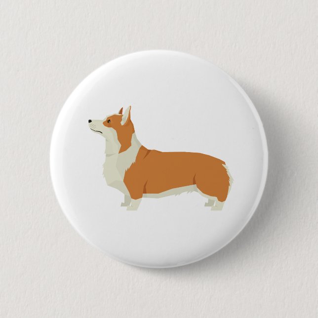 Corgi Button (Vorderseite)
