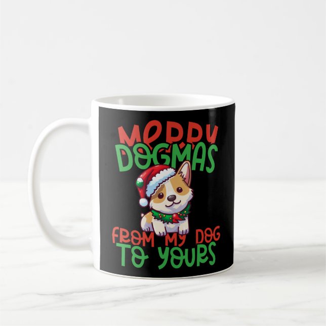 Corgi Christmas Pet Merry Dogmas Corgi Dog Lover C Kaffeetasse (Links)