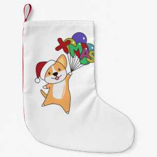 Corgi Christmas Snow Winter Animals Corgis Adult C Kleiner Weihnachtsstrumpf