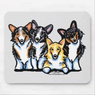 Corgi Clan Mousepad