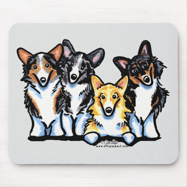 Corgi Clan Mousepad (Vorne)
