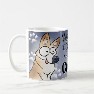 Corgi Coffee Lover Tasse
