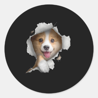 Corgi Corgi Corgi Owner Corgi Runder Aufkleber