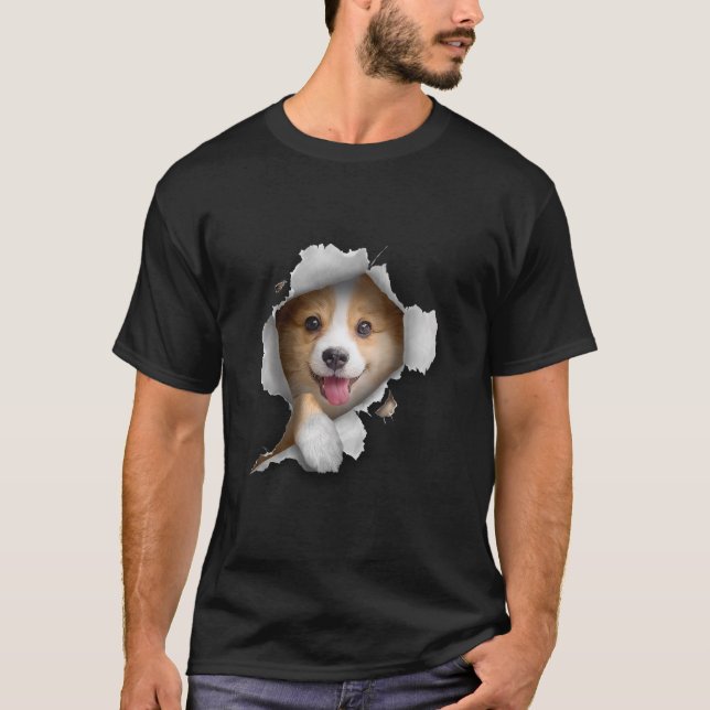 Corgi Corgi Corgi Owner Corgi T-Shirt (Vorderseite)
