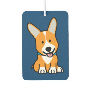 Corgi Corgis Hündchen Hündchen glücklich Pembroke Autolufterfrischer