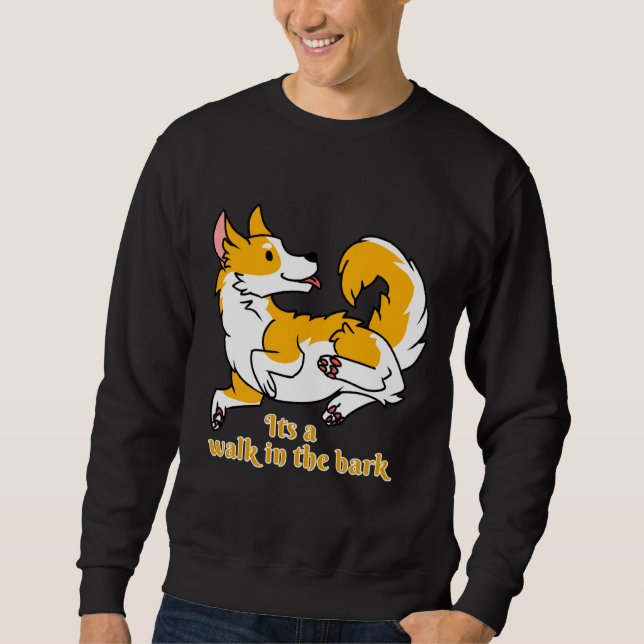 Corgi Cuddle Sweatshirt (Vorderseite)