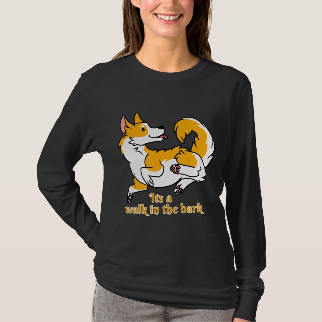 Corgi Cuddle T-Shirt (Vorderseite)