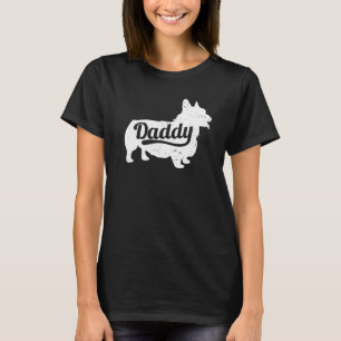 Corgi-Daddy-Shirt Vater Hundeliebhaber Vatertagsge T-Shirt