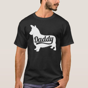 Corgi Daddy Welsh Corgi Vater und Besitzer T-Shirt