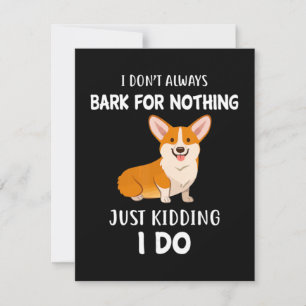 Corgi Dankeskarte