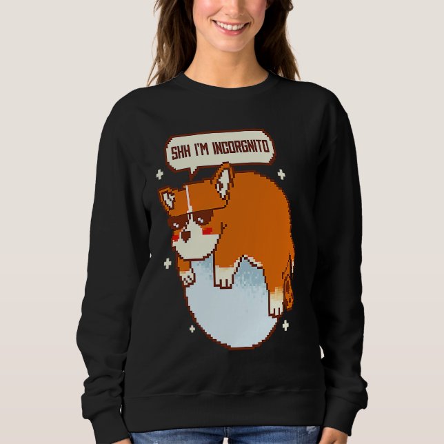 Corgi Dog 2 Sweatshirt (Vorderseite)