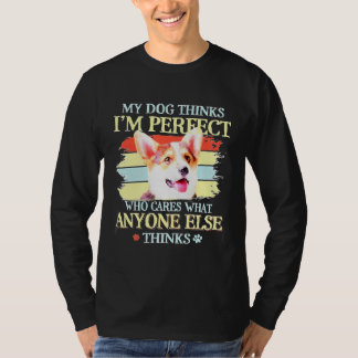 Corgi Dog Art Ideal für Familien T-Shirt