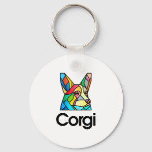 Corgi Dog Eigentümer Pembroke Walisisch Corgi Men  Schlüsselanhänger