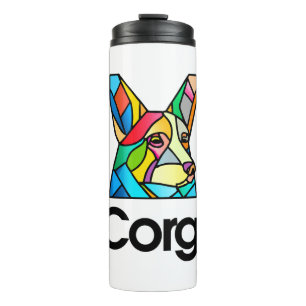 Corgi Dog Eigentümer Pembroke Walisisch Corgi Men  Thermosbecher
