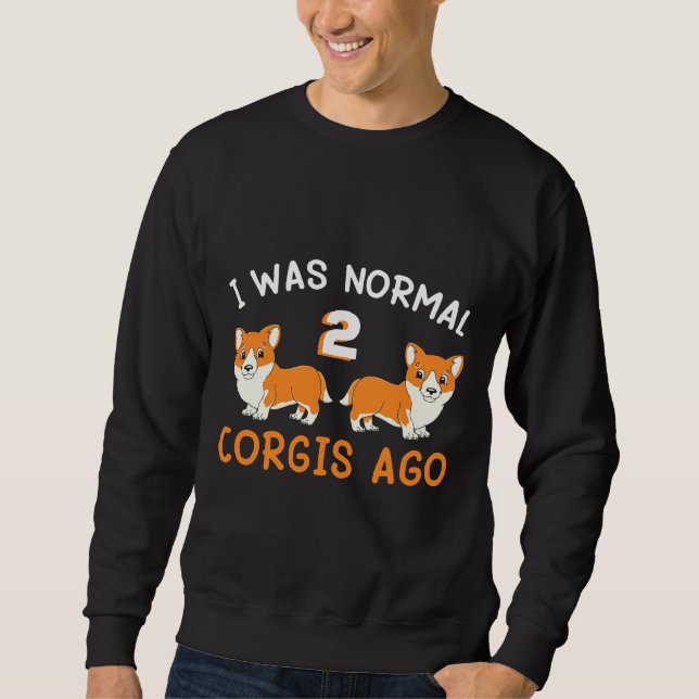 Corgi Dog für Corgi Sweatshirt (Vorderseite)