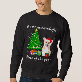 Corgi Dog ist die wunderbarste Zeit des Jahres Sweatshirt