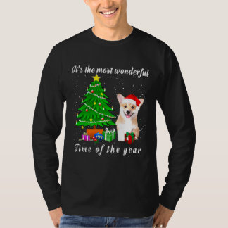Corgi Dog ist die wunderbarste Zeit des Jahres T-Shirt
