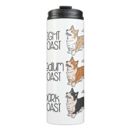 Corgi Dog & Kaffee Thermosbecher