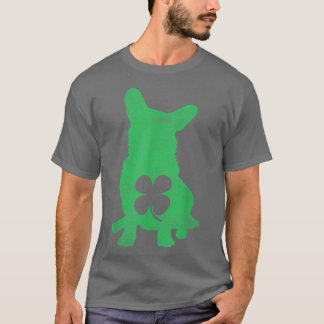 Corgi Dog Kleeblatt St T-Shirt